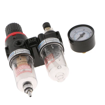 

2000 1.5 MPA Air Compressor Filter Water Separator Trap Tools, Kit Regulator