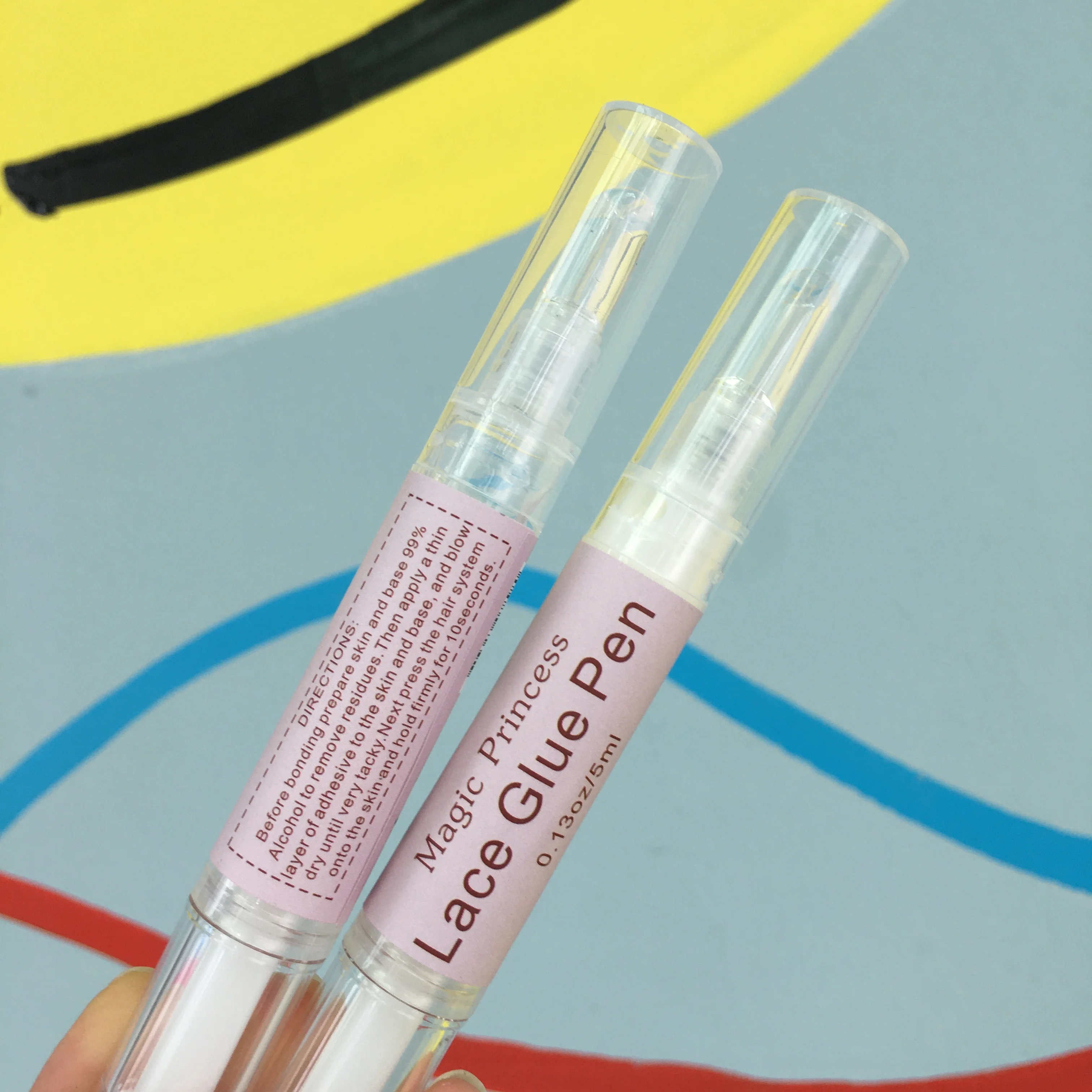 Lace Wig Glue Pen HOT SELLINGS TUBE LACE GLUE / STRONG HOLD/ STAY LONG/ WATER PROOF/ HIGH HUMID / FRONTAL WIG ADHESIVE/ lace wig glue pen lace wig glue pen