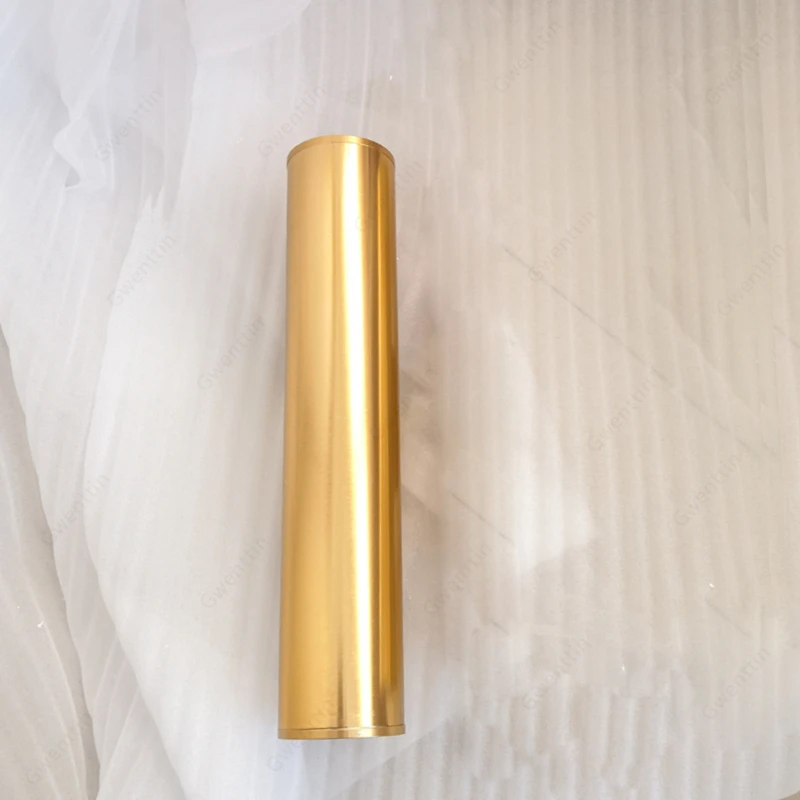 Champagne 8x30cm 5W Золотые трубы Настенные светильники трубчатый светильник домашний декор ванная комната спальня лампа настенные бра современный светодиодный светильник для зеркала Лофт промышленное освещение - Цвет абажура: Champagne 8x30cm 5W