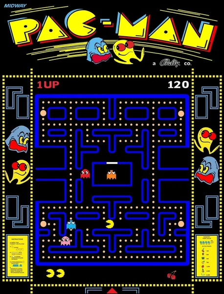 Super Pac-Man Arcade Sign Classic Arcade Game Marquee Game Room Tin Sign C505 