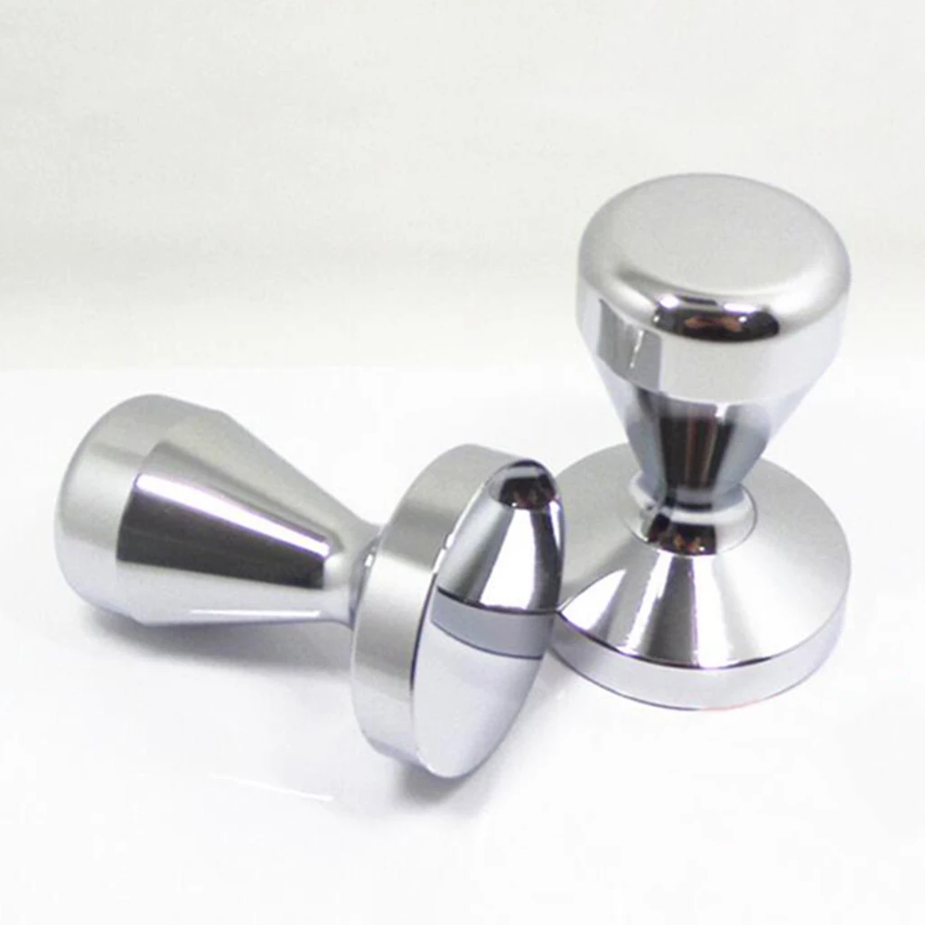 Coffee Tamper Espresso 49mm/51mm/57.5mm/58mm Available (Stainless Steel Flat Base) | Дом и сад