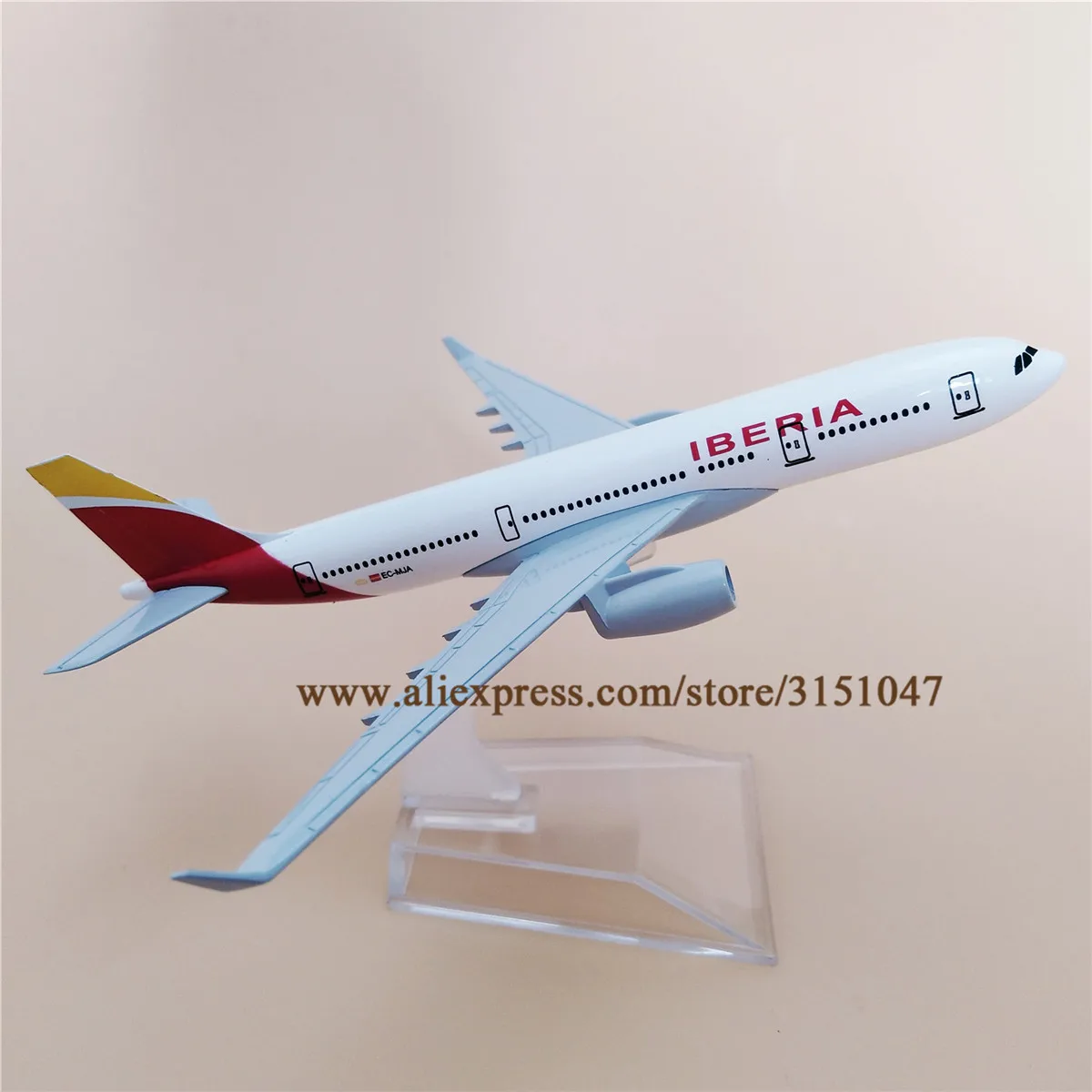 Самолет авиакомпании Air Spain модель самолета из металлического сплава A330 16
