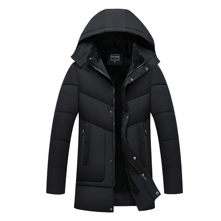 Зимняя мужская флисовая куртка-бомбер, брендовые толстовки черного и темно-синего цвета, мужское пальто, Повседневная Уличная одежда, подарок для отца, размер XL-5XL; YA507