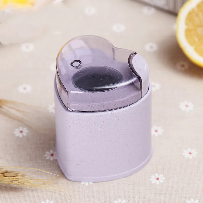 C4 Wheat Straw Automatic toothpick box toothpicks holder Creative Toothpick Box Toothpick Dispenser - Color: C4