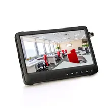 Портативный 1080P 1024*600 7 дюймов ips экран CCTV камеры безопасности тестер монитор поддерживает AHD/TVI/CVI/CVBS