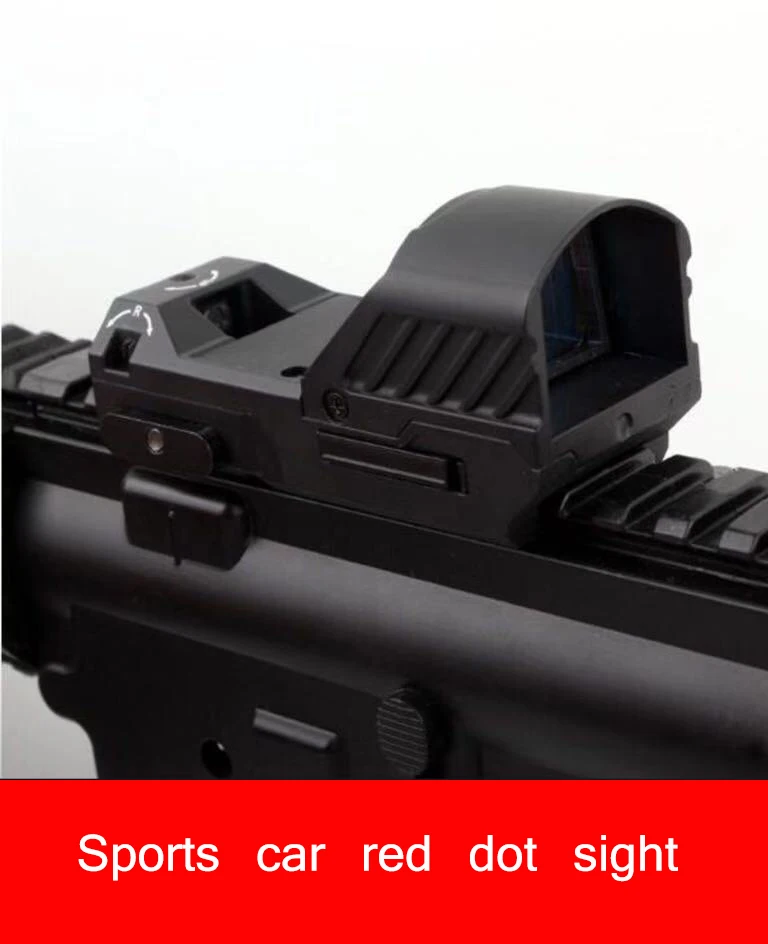 

2020 Christmas sports car type red dot mirror sight high translucent iris water bomb holographic non-four point changing sight
