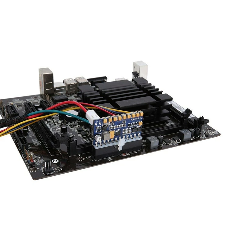 Dc в Atx блок питания Dc в Dc 12 В 250 Вт 24Pin Psu переключатель для компьютера