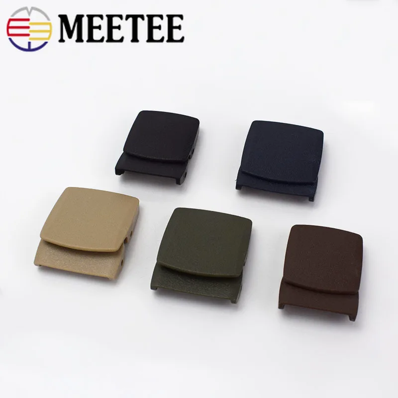 4pcs Meetee 3.2/3.8cm Plastic Nylon Belt Smooth Buckles Adjustable Side Backpack Bag Parts Strap Webbing Accessories AP369 | Дом и сад