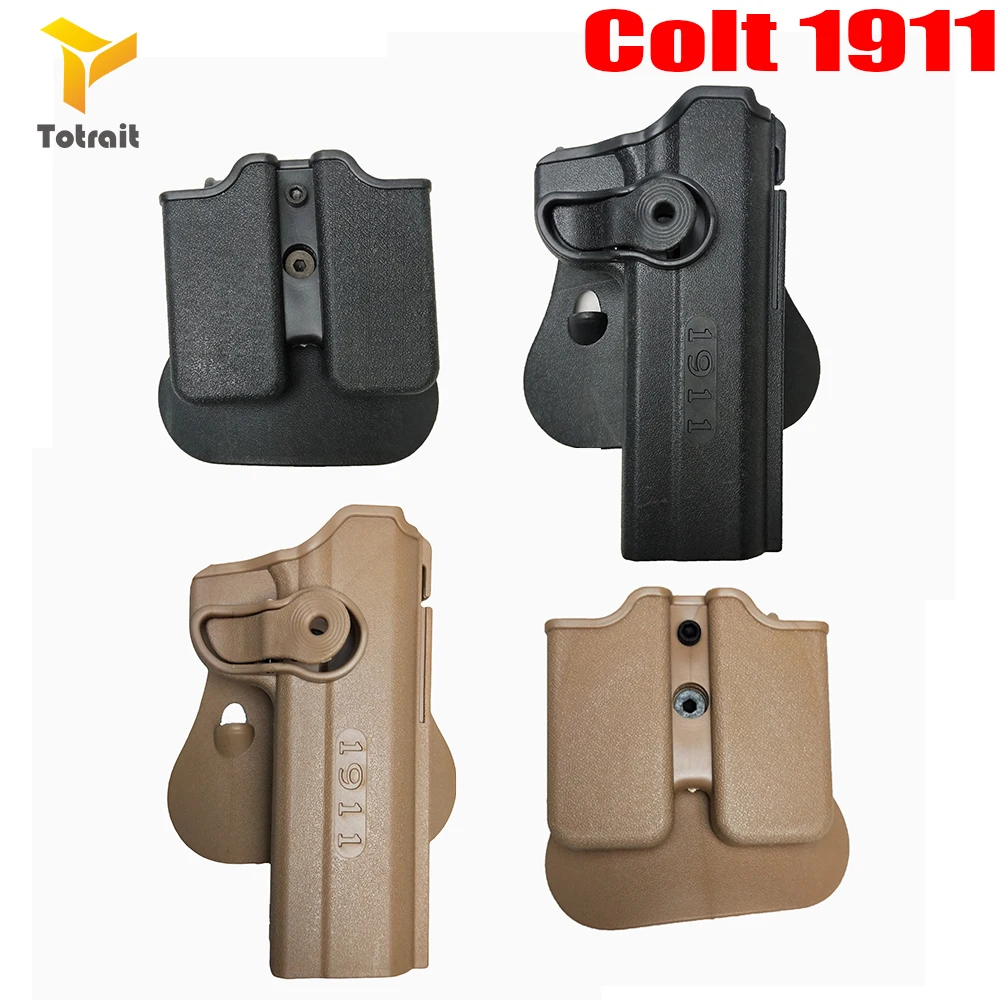 

TOtrait IMI Gun Holster for Colt 1911 gun accessories Tactical Holster Holder Gun Holster