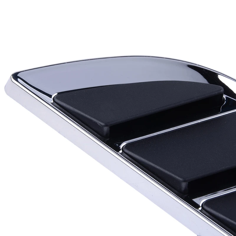 Rhyming Car Side Fender Vent Air Flow Spoiler Racing Intake Outlet Grille Trim Wing Cover Shark Gill Shape Decoration Sticker car stickers car spoiler accessories car front grille decoration car fender emblem badge