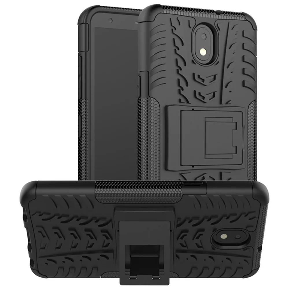 Для LG K30 2019 чехол 5 45 дюймов Роскошный PC + TPU с подставкой противоударный для K 30