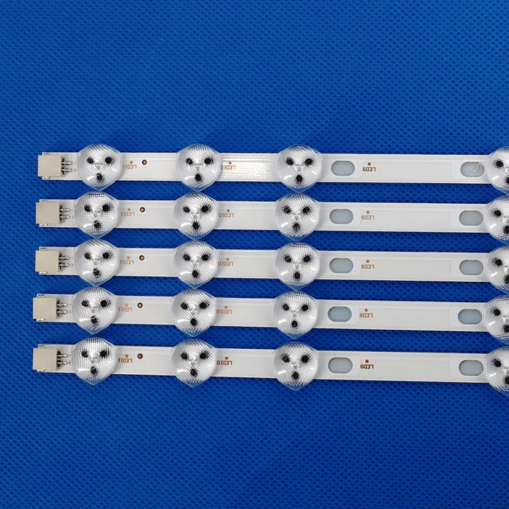 10 pçs set 11LEDs 575 milímetros LED