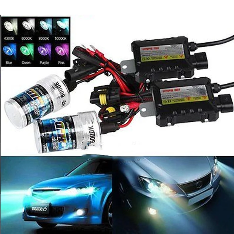 HID комплект стабильный HID лампы Замена H1 8000K 2 шт прочный автомобиль HID комплект