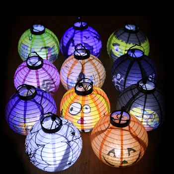 

3pcs Halloween lantern Pumpkin Light Glowing Decoration Halloween DIY Hanging decorations