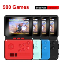 Consola de jogos de vídeo retro protable 3.0 Polegada m3 mini consola de jogos de mão 16 bits construído em 900 jogos clássicos