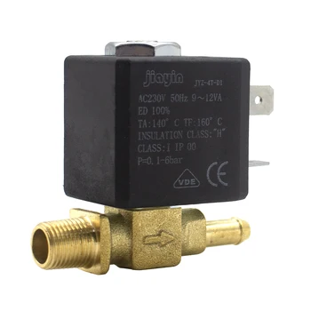 

Jiayin JYZ-4T AC 230V G1/8" 2/2 Way Water Gas Steam Electromagnetic Solenoid Valve for Electric iron / Small Appliances ,ect