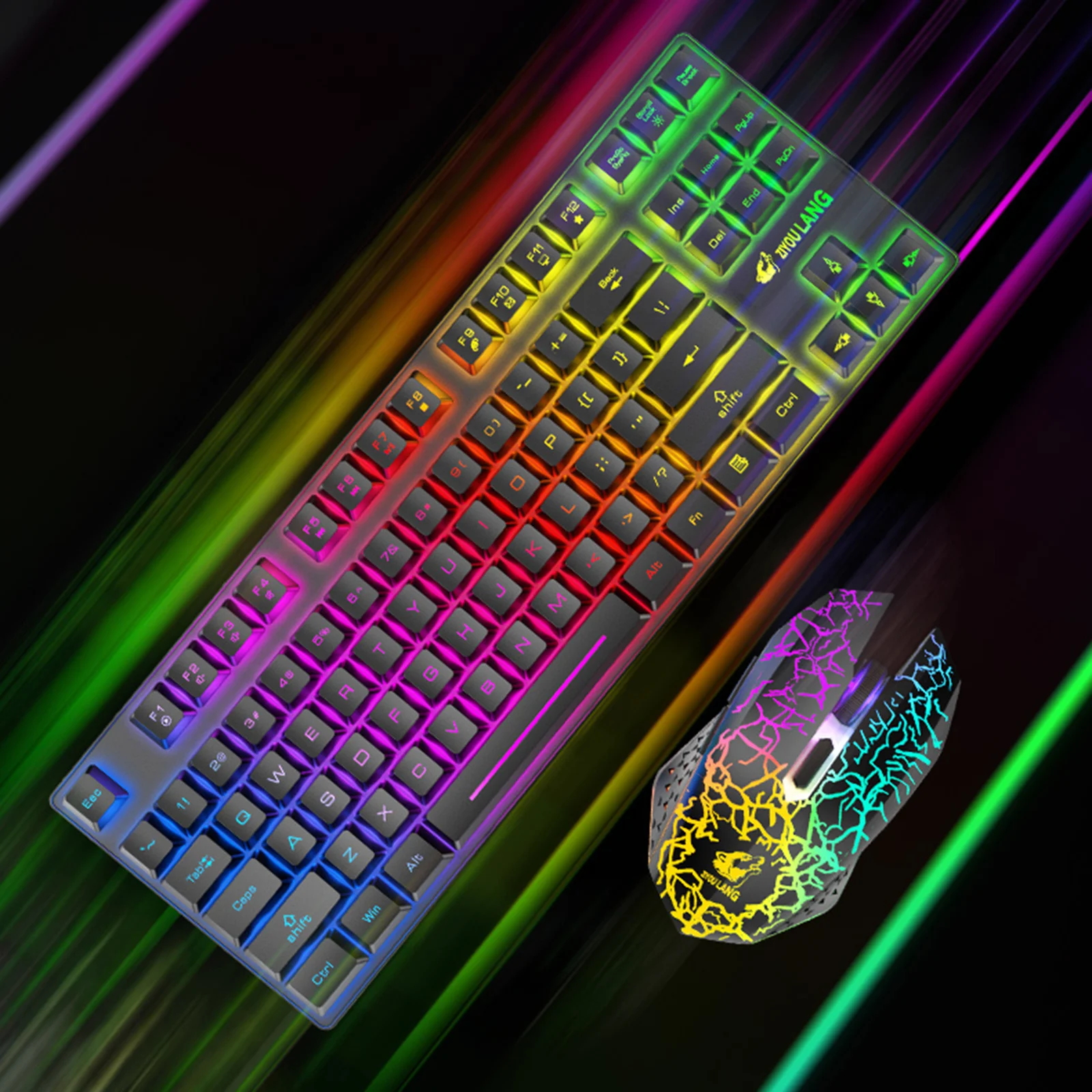 Generic Desk Gaming Wireless Backlit Keyboard Amp; Mouse Set Able Jumia Nigeria