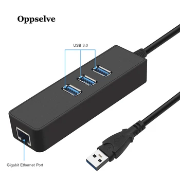 

USB Ethernet USB 3.0 to RJ45 Hub 3.0 Ethernet Adapter Network Card USB Lan For Macbook Windows iOS PC USB Splitter Accessaries