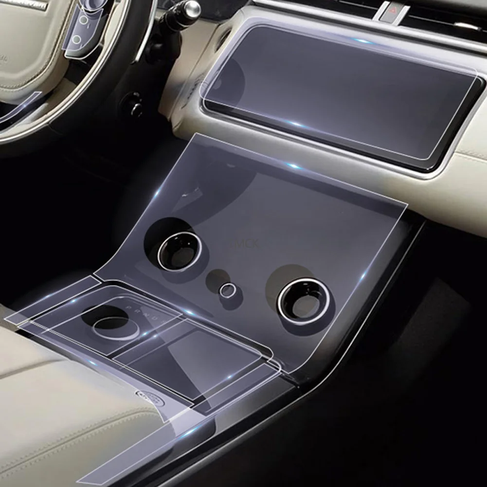 Для Land Rover Range Velar 2019 2017 Автомобильный руль центральная консоль передача пленка