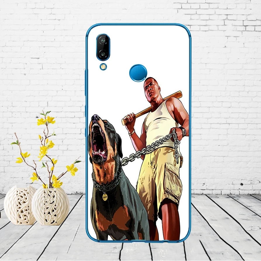 11 33DD Grand Theft Auto GTA V Мягкий силиконовый чехол для Huawei P9 P10 P20 P30 Lite mate 10 20 PRO lite p smart чехол - Цвет: 11