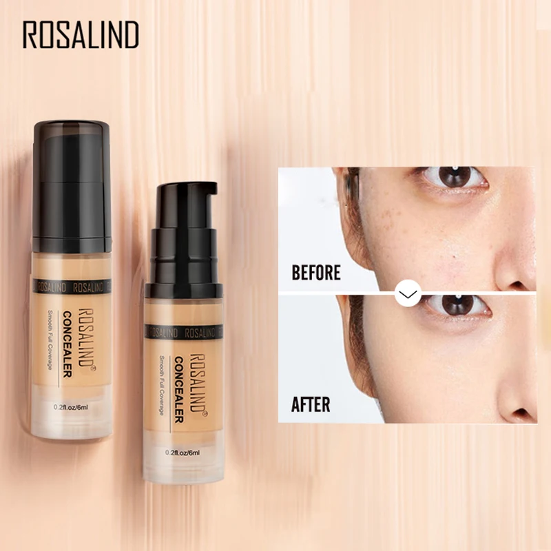 

ROSALIND Contouring Concealer Face Corrector Full Cover Makeup Cream Face For Contouring Makeup Facial Mineral Corrector Tools