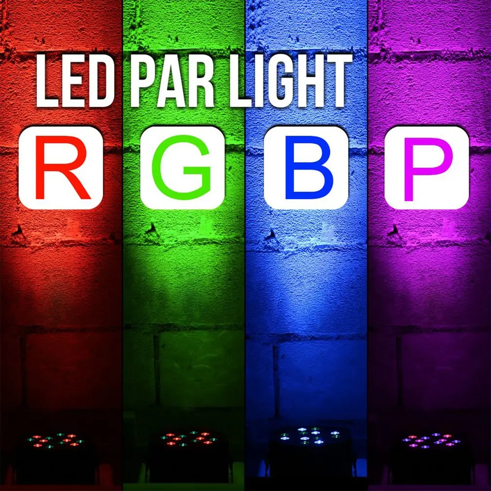 OUTAD 18LED Par Светильник s для сценический светильник ing с RGB магическим эффектом на пульте дистанционного управления и 512 красный зеленый синий светильник