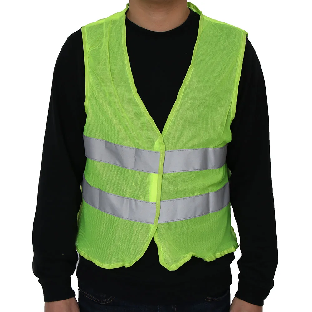 Reflective Vest Accident Vests Night Run Outdoor Sports Reflective Safety Vest Road Bike Riding Cycling Traffic Road Work Wears