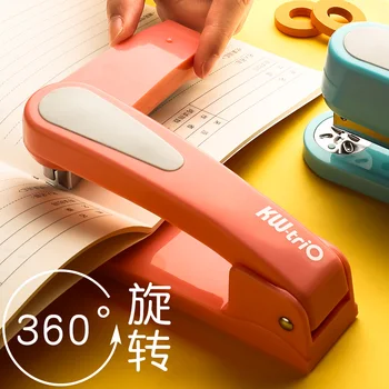 

360 Rotation Stapler With Manual Rotation Heavy-Duty Staplers For Office Bookbinding Supplies,Labor-saving Bookbinding