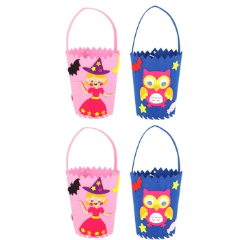 

4Pcs Durable Handmade Simple Candy Hand Bag for Home School Chidren
