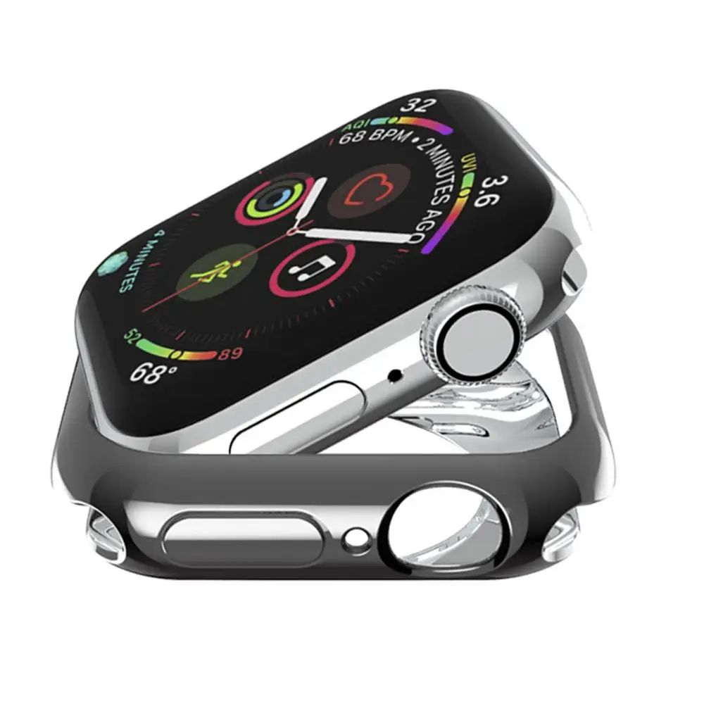 CACKOIE Ultra thin TPU Drop proof Case for Apple Watch Series 5 4 40mm 44mm for 2