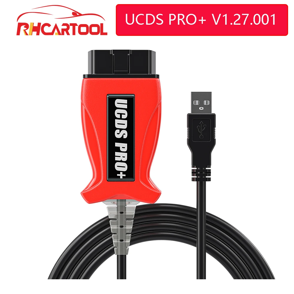 OBD2 Car accessories Diagnostic tool UCDS Pro+ UCDSYS with UCDS V1.26.008 Full License Software
