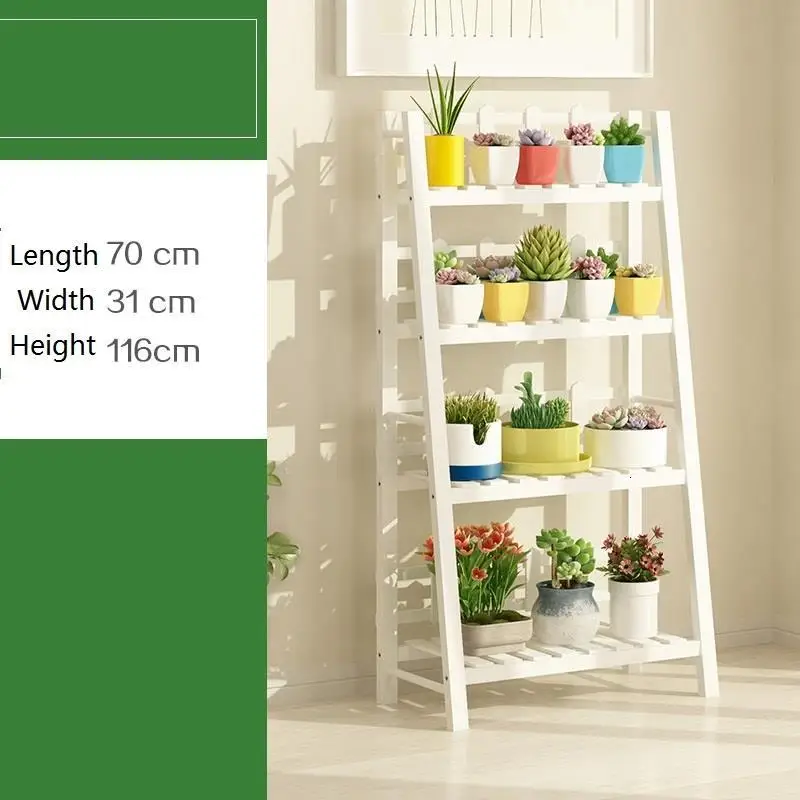 MODEL H Madera Etagere Планте Rak Bunga Balkon для горшка Saksi Standi Крытый открытый балкон Цветочная полка Stojak Na Kwiaty подставка для растений - Цвет: MODEL H