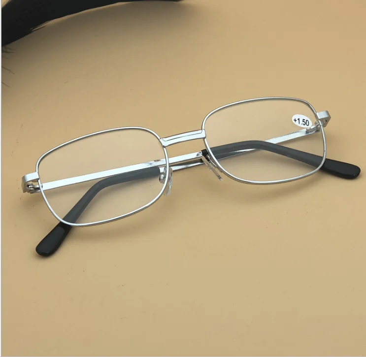 BEGLEITET металлическая оправа стеклянные линзы женские мужские очки для чтения