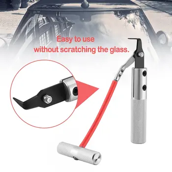 

Car Windshield Remover Automotive Window Glass Seal Rubber Removing Tool Metal Glass Knife Repair Tool Car Hand Tool