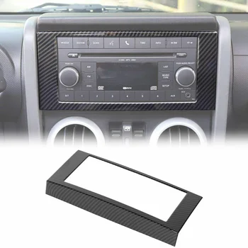 

Car CD Panel Decoration Frame Suitable For JK Wrangler JK 2007-2010 Car Center Console CD Panel Decorative Frame