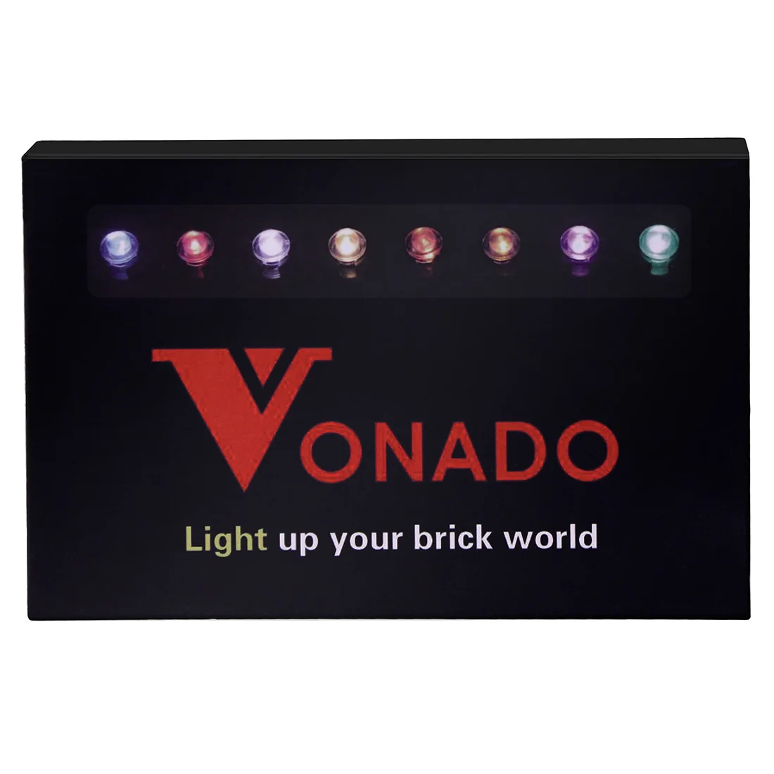 Vonado Battery Operated LED Light Building Block Accessory Kit for City 70620 LED Included Only