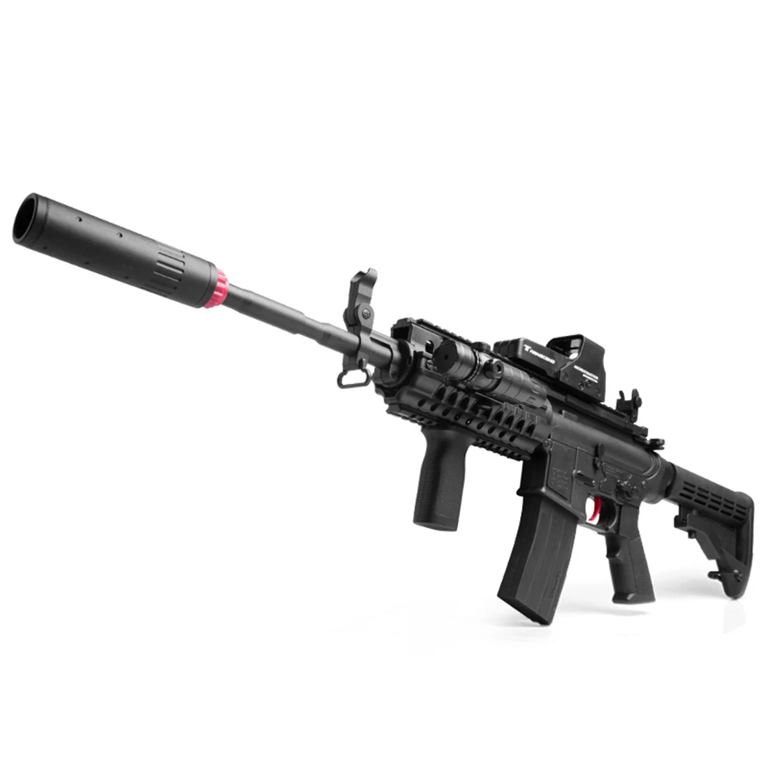 Горячий 1 шт DK ABS высокотемпературное сопротивление Регулируемый Hop Up для SKD M4SS электрические водные гелевые бусинки бластер-черный