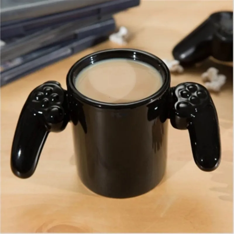 Креативная игра над кружками геймпад кофейная кружка 3D игровой контроллер кружка, керамическая чашка чашки для молока чая Gameboy подарок на Рождество