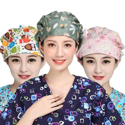Adjustable Unisex Printing Cotton Scrub 