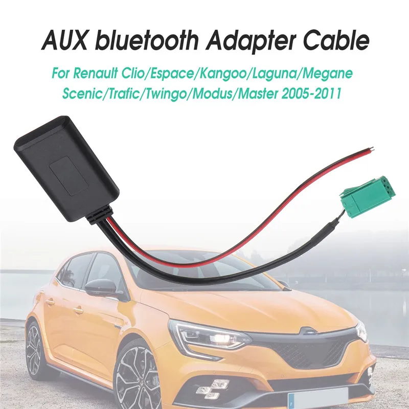 Автомобильный bluetooth модуль 12 В AUX адаптер беспроводной радиоприемник стерео