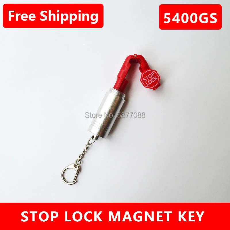 

1pc Stop Lock Magnetic Key Stop Lock Unlock for hook stoplock Bullet Mini Detacher Tag Remover Magnetic Force 5,400GS