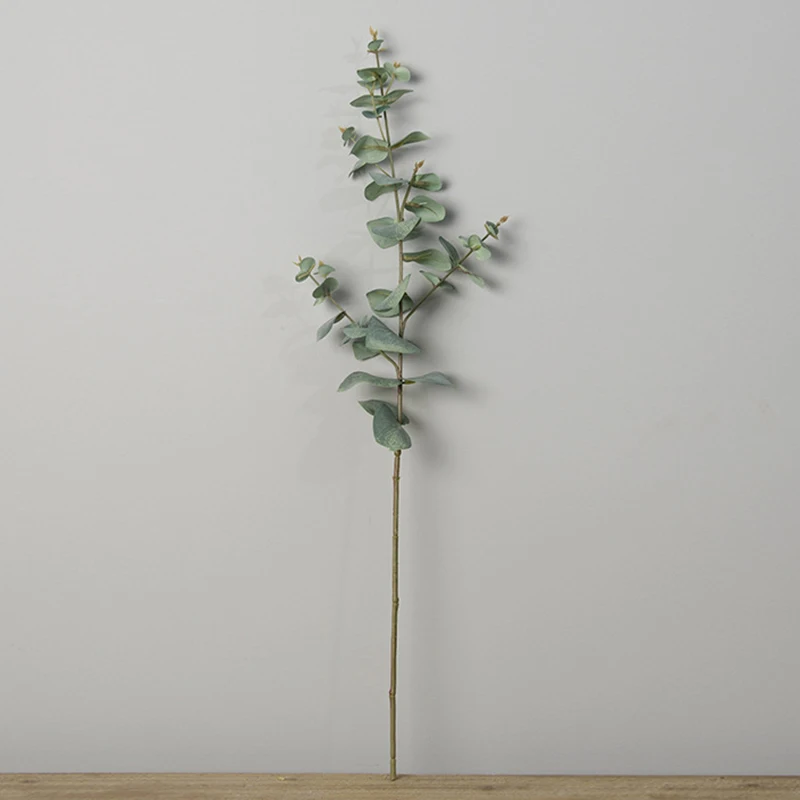 Home Artificial Leaf Branch Office Restaurants Display Simulation Eucalyptus
