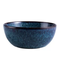 European stoneware fruit salad bowl creative large noodle  household soup  ceramic tableware WY5