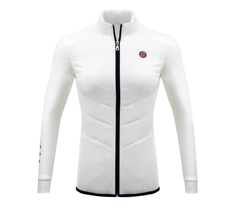 PGM Новинка, спортивная одежда для гольфа, женская осенняя и зимняя куртка для гольфа, ветронепроницаемая теплая куртка с начесом, хлопковая куртка для гольфа, S-XL