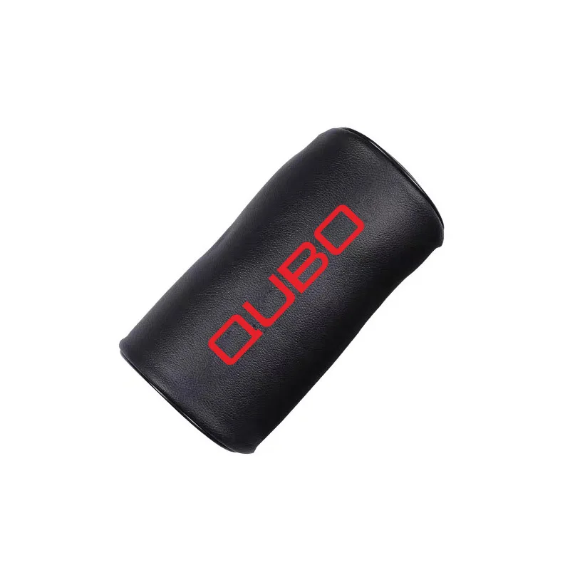 Автомобильная подушка для шеи из искусственной кожи для fiat qubo, Автомобильная подушка с эффектом памяти, подушка для шеи, подголовника - Цвет: 1PCS