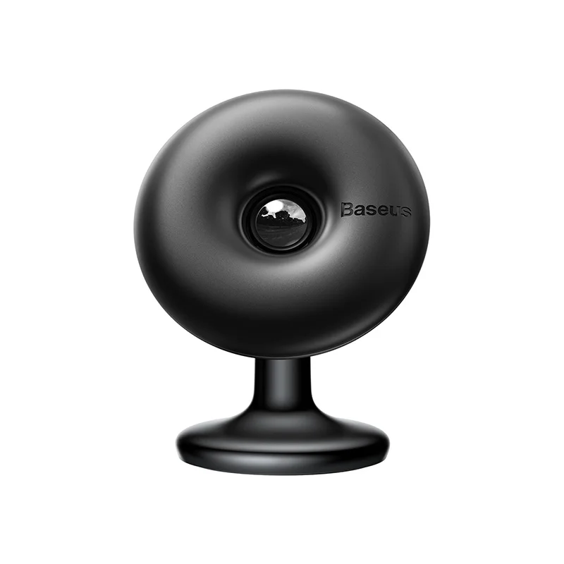 Автомобильный держатель для телефона Baseus крепление на вентиляционное отверстие на 360 градусов Магнитная подставка для мобильного телефона Магнитный держатель для телефона Универсальный кронштейн - Цвет: black paste type