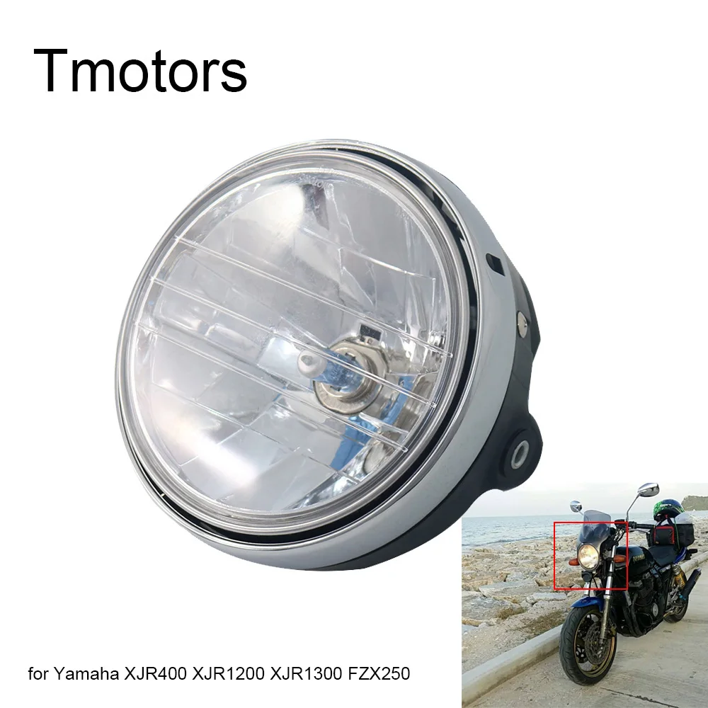 Передняя фара XJR400 XJR1200 XJR1300 FZX250 для Yamaha XJR 400/1200/1300 FZX 250 |