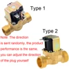 3/4” 1/2” DC 24V AC 220V DC12V Electric Solenoid Magnetic Valve Normally Closed Brass For Water Control ► Photo 2/6