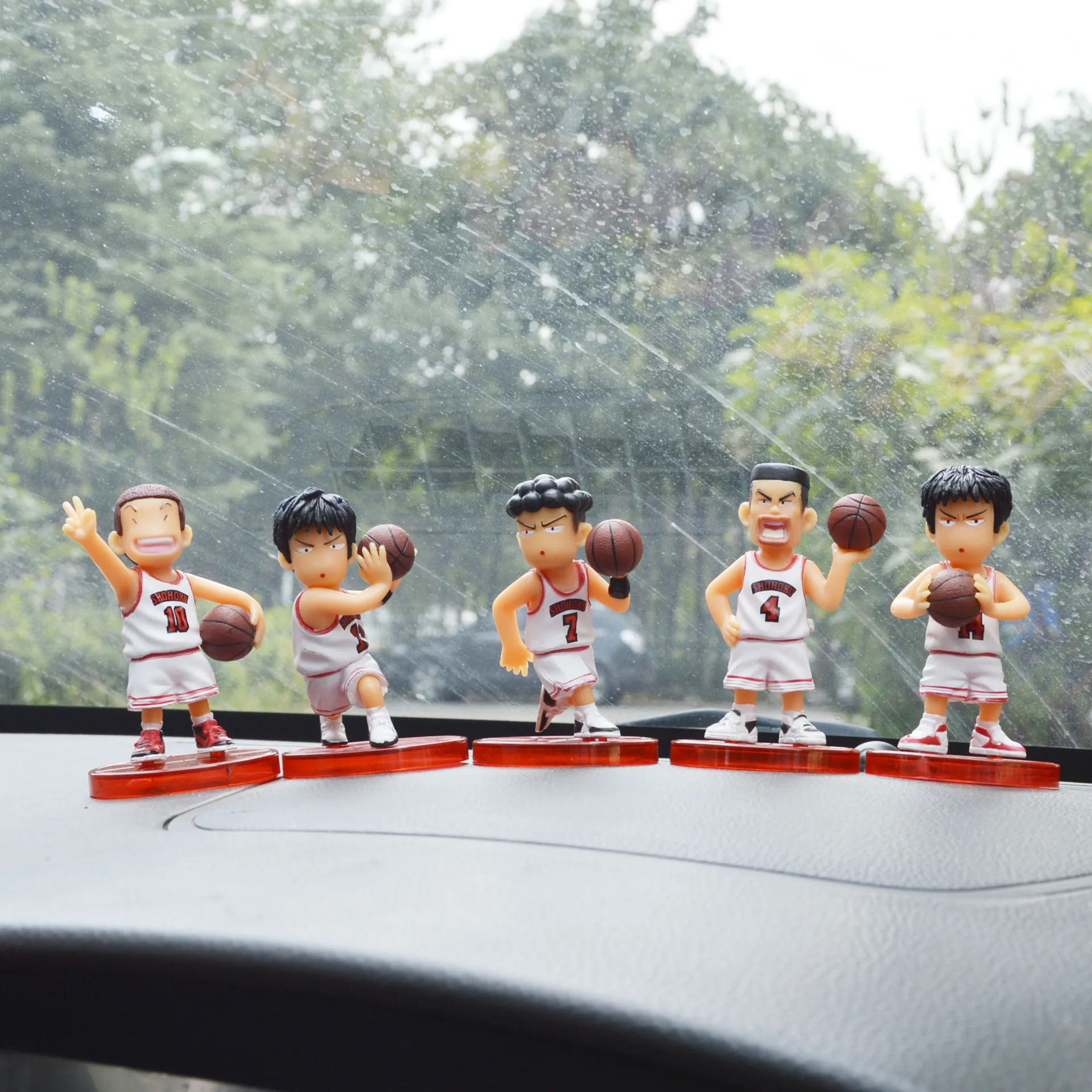 3-Slam Dunk Garage Kit украшение торта DIY мультфильм украшение автомобиля