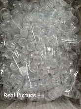 100 sztuk 3G przezroczysty słoik na krem, 3CC Mini pusty pojemnik na próbki Clera, puste pojemniki kosmetyczne odbiorniki de Plastico